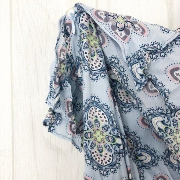 MOON RIVER Floral One-Shoulder Dress - Picture 7 of 8